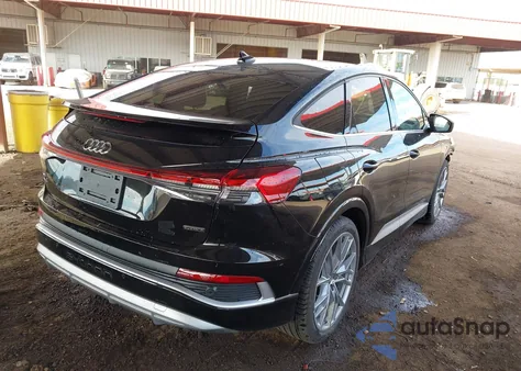 2025 Audi Q4 Sportback E-Tron Premium Plus 55 Quattro из США, поврежденный, VIN WA13UBFZ5SP040761